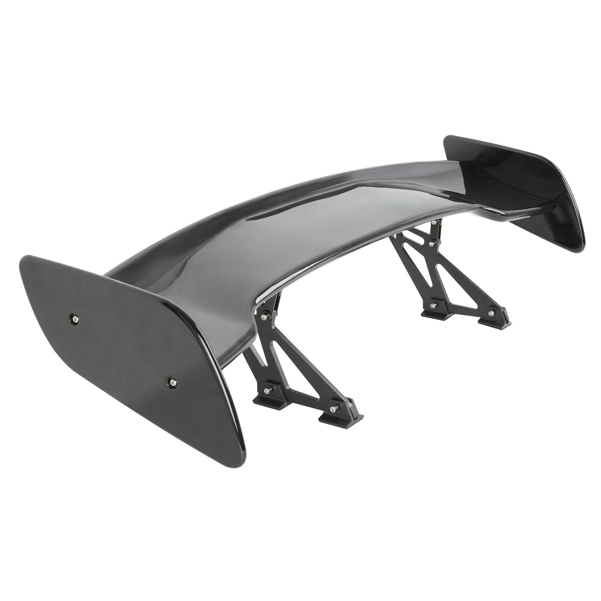 45'' GT-Style Rear Trunk Spoiler Wing Glossy Black For