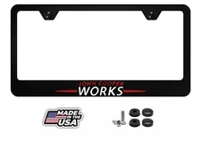 John Cooper Works License Plate Frame Cover | Mini | Street Racing USA
