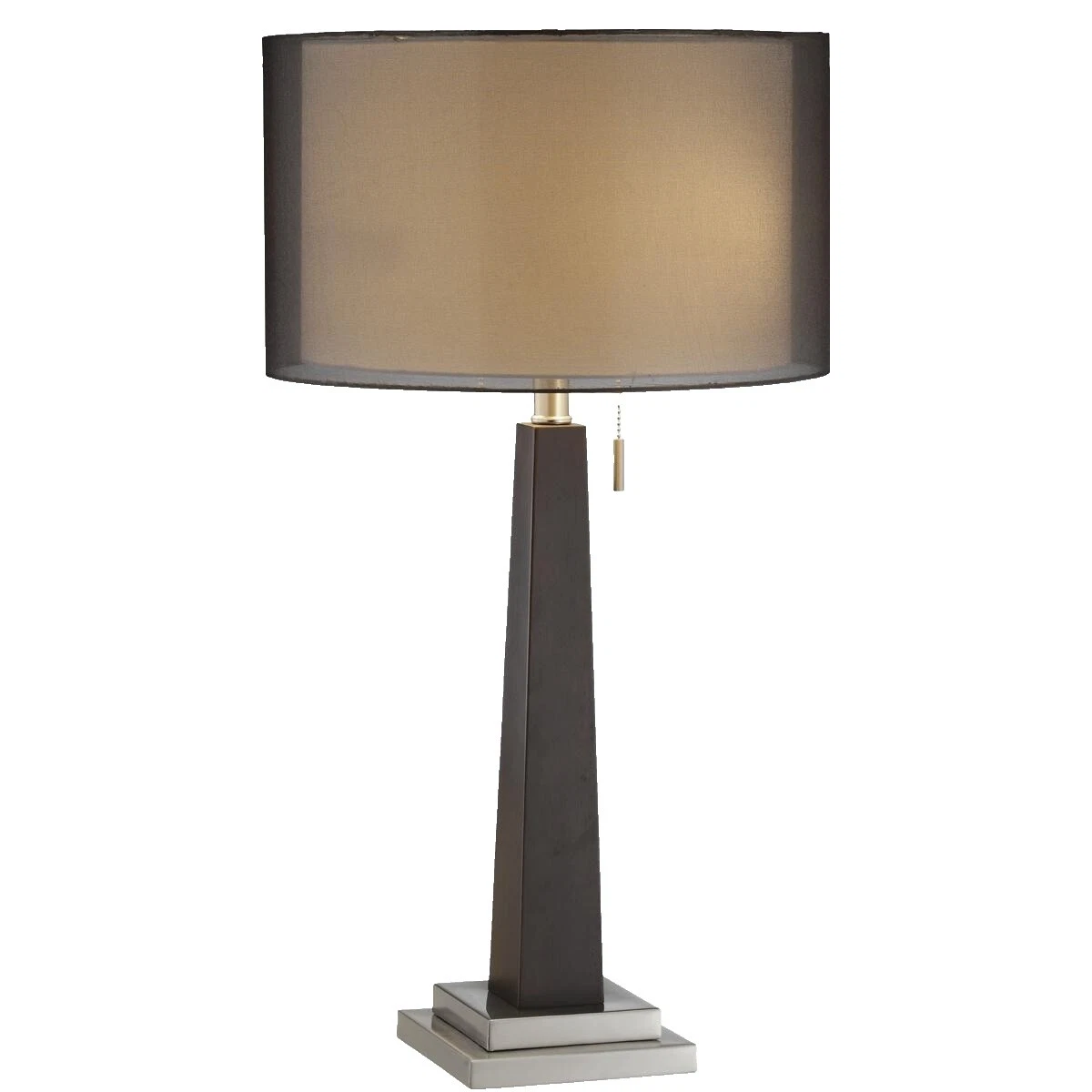 Black Suede Table Lamps