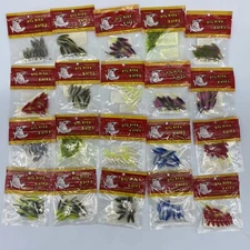 (20 Packs) Big Bite Baits 1.5" Panfish Minnow Many Colors - FAST SHIPPING!