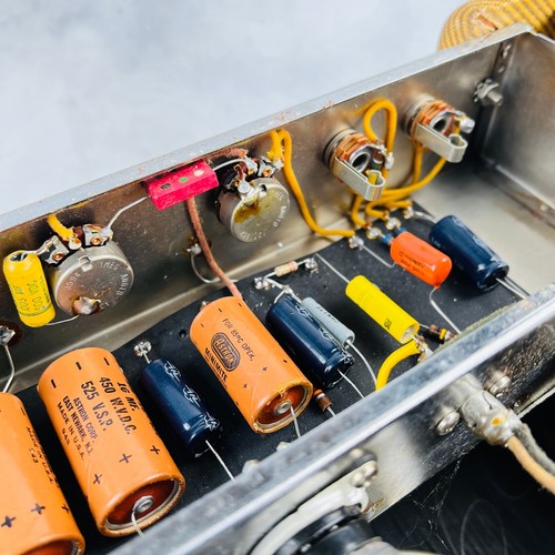 1960 Fender Princeton Amplifier 5F2-A - Tweed - Picture 20 of 21