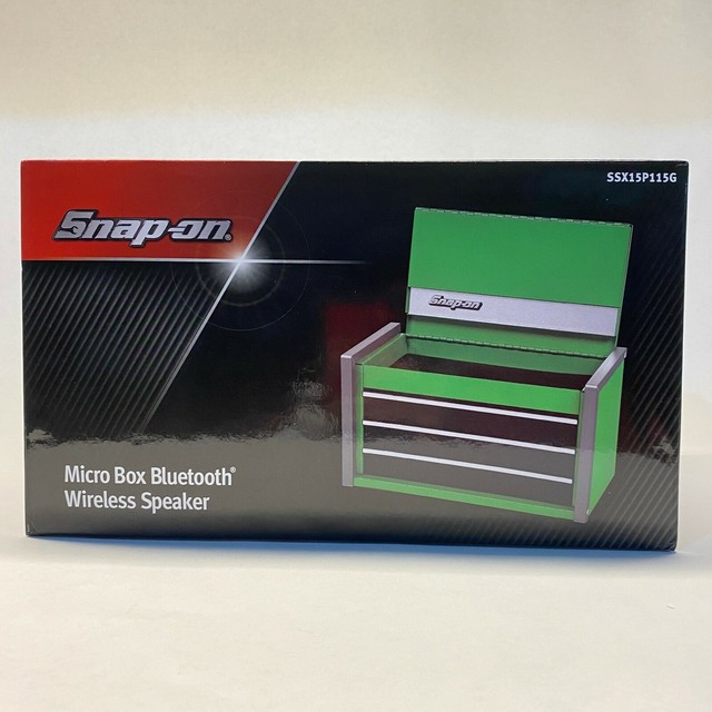 snap on micro box bluetooth speaker