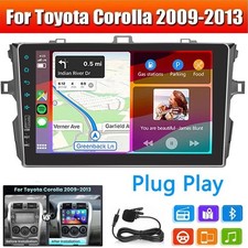 For Toyota Corolla 2009 2010 2011 2012 2013 Car Stereo Radio Bluetooth Carplay