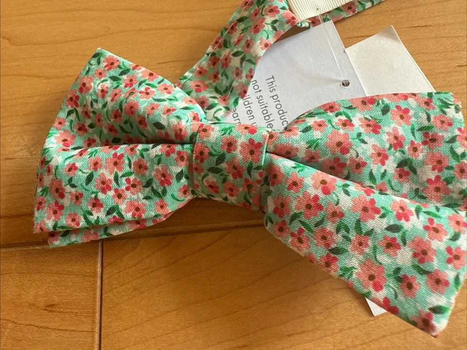 Lindo lazo floral de seda J.Crew CrewCuts nuevo con etiquetas ajustable para niños Foto 2 de 4