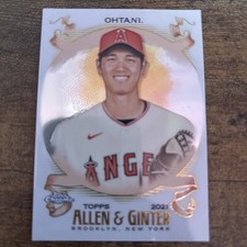 2021 Topps Allen & Ginter Chrome - Shohei Ohtani #25