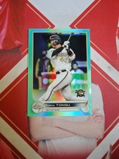 2022 Topps Chrome NPB Baseball Aqua Refractor Yuma Tongu /199