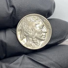1937 D Buffalo Nickel XF/AU 5c