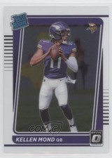 2021 Panini Donruss Optic Rated Rookie Kellen Mond #221 ww1