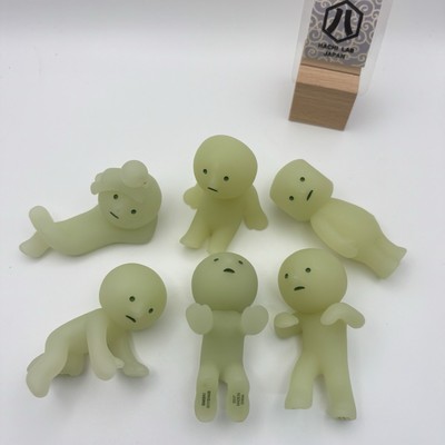 スミスキー　シリーズ4 コンプリート　SMISKI series レア SMISKI Series 4 Set of 6 Normal Complete Set GLOW IN THE DARK
