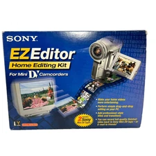 Sony EZ Editor Home Video Editing Kit For Mini DV Camcorders Windows 98 ME 2000