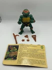 1988 TMNT Playmates Michelangelo 100% Complete
