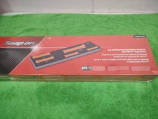 New Snap On 5-pc Orange Striking Prybar Demolition Chisel Foam Set Spbsdc705