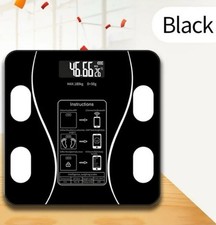 Smart Scale for Body Weight 18 Analysis Applications Supports Up to 400 LBS BLK
