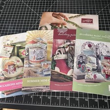 Stampin' Up Idea Book  Catalog January 2011 - April 2012 Holiday Ideas - Lot 5