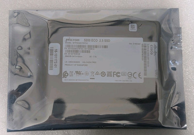 3.84TB Micron 5200 ECO SSD SATA 3 6G 2.5''  Server Data Center  MTFDDAK3T8TDC