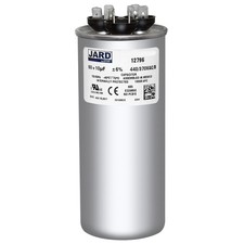 60 10 uf/MFD 370-440 VAC volts Round Dual Run Capacitor 50/60 Hz - Lot-1