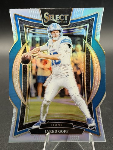 2024 Panini Select - Concourse Jared Goff #36 Silver Prizm Die-Cut