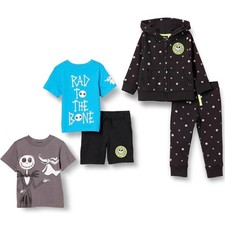 Amazon Essentials Disney nightmare before Christmas boys 5 piece Outfit 8 NWT