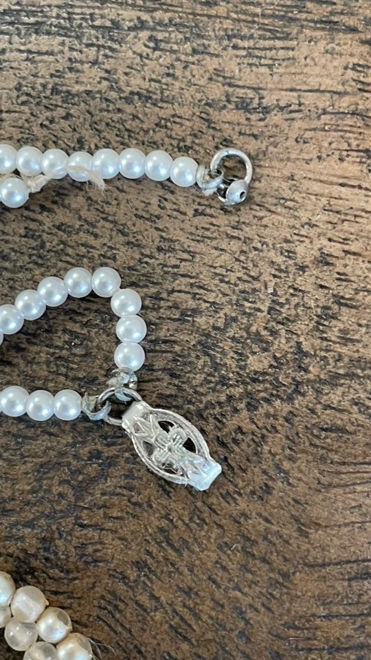 1964 Pearl падение Барби ожерелье Tammy кукла 60 ювелирных изделий коллекции винтажный Японии - Изображение 3 из 4