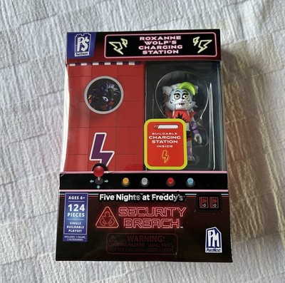 Phatmojo Five Nights At Freddys Roxanne Wolf's Charging Station Security Breach