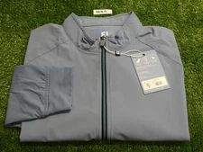 FootJoy Womens TempoSeries Full-Zip Golf Jacket Stone Blue Small 36832