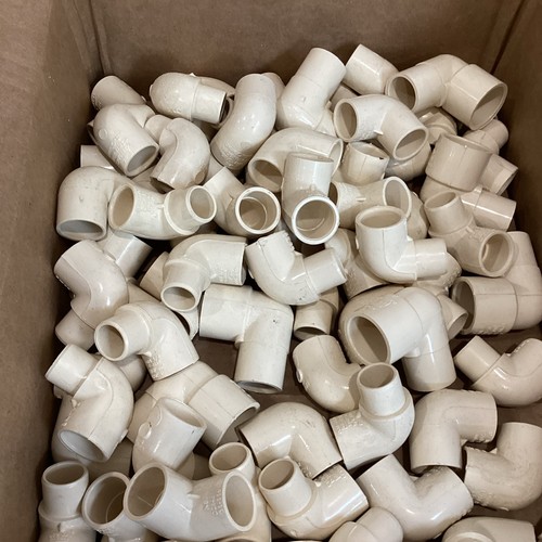 Lot of 75 Assorted CPVC 90 Degree Elbow Fittings 3/4" & 1" Street Slip Socket