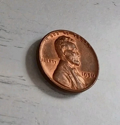 New Listing1956-P AU Lincoln Wheat Cent ~ Free Shipping! #2