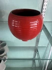 Frankoma #70 Jardiniere Planter Vintage Pottery Flame Red