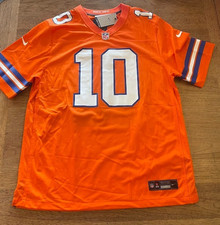 Nike Bo Nix MEDIUM Denver Broncos 1977 Throwback Player Jersey Football Orange
