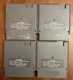 NES Nintendo Sesame Street Lot of 4 ABC 123 Big Bird's Hid & Speak 