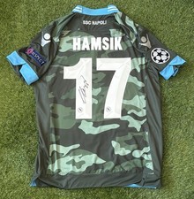 Hamsik Signed Napoli 2013/14 Away Shirt
