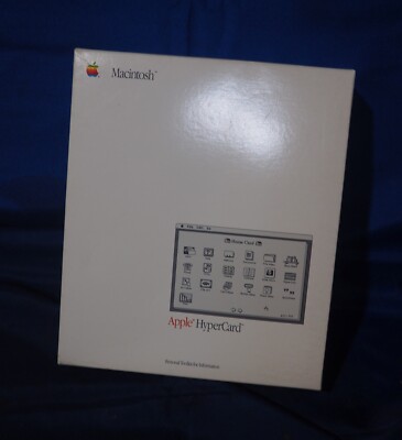 【中古】 Macintosh　HyperCard 1987 Apple Macintosh HyperCard With Discs and Booklet Genuine | eBay