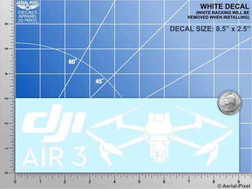 Nuevo DJI Air 3 Ventanas/Estuche Calcomanía Drone Pegatina - Imagen 5 de 14