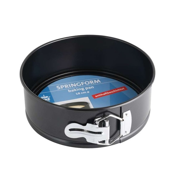 Springform 18 Cm Antihaftbeschichtet, Backform, Kuchenform, Kuchenbackform-image