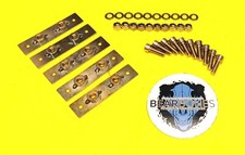 Land Rover Defender Rear X-Member Body Tub Mount Captive Nut Plate Kit MRC8736