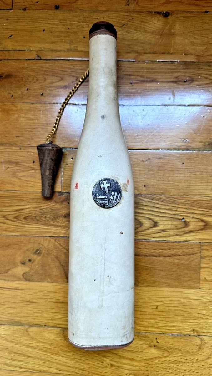 Leather Bottle In Collectible Wine Bottles (1900-Now) for sale | eBay
