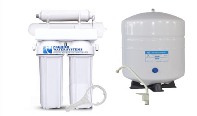 Home Reverse Osmosis Water Filter System 75 GPD 4 Stage USA- COMPLETE SYSTEM