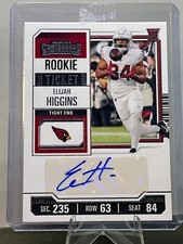 2023 Panini Contenders Elijah Higgins Rookie Auto (RC) Rookie Ticket - Cardinals