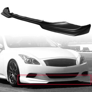pic 2009 Infiniti G37 Coupe Body Kit details about new black front bumper lip plastic fits 08 14 infiniti g37 coupe q60 j style