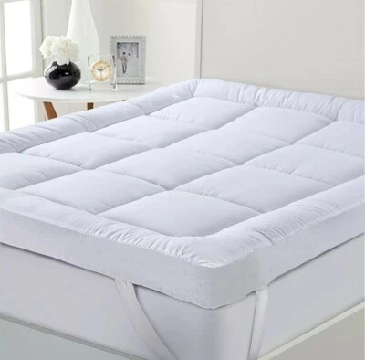 COMFY HOME Hotel Quality Mattress Topper *10cm*Deep Thick Single Double King Super KingSize