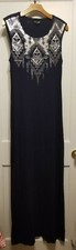 Express Women's Sequin Embellished Dress, Cotton Modal, Navy, Size M, NWHT