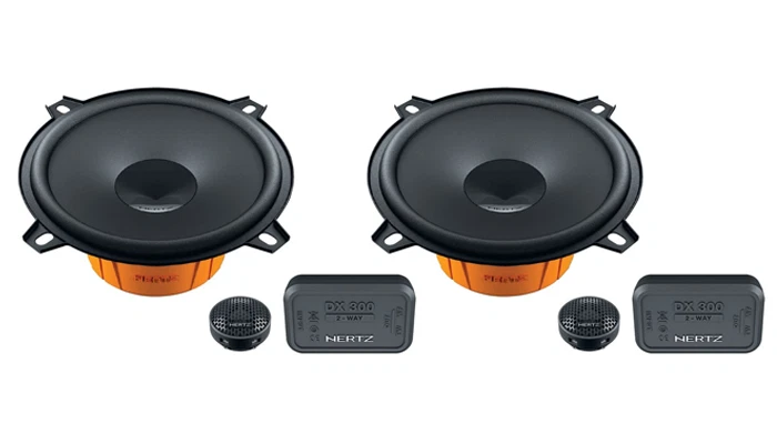 BMW Z3 Front - Hertz 13cm LAUTSPRECHER Boxen System Fußraum vorne - EINBAUSET - Bild 3 von 4