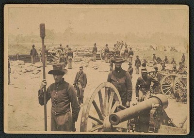 Photo:Fort Richardson, at Quarles House, near Fair Oaks