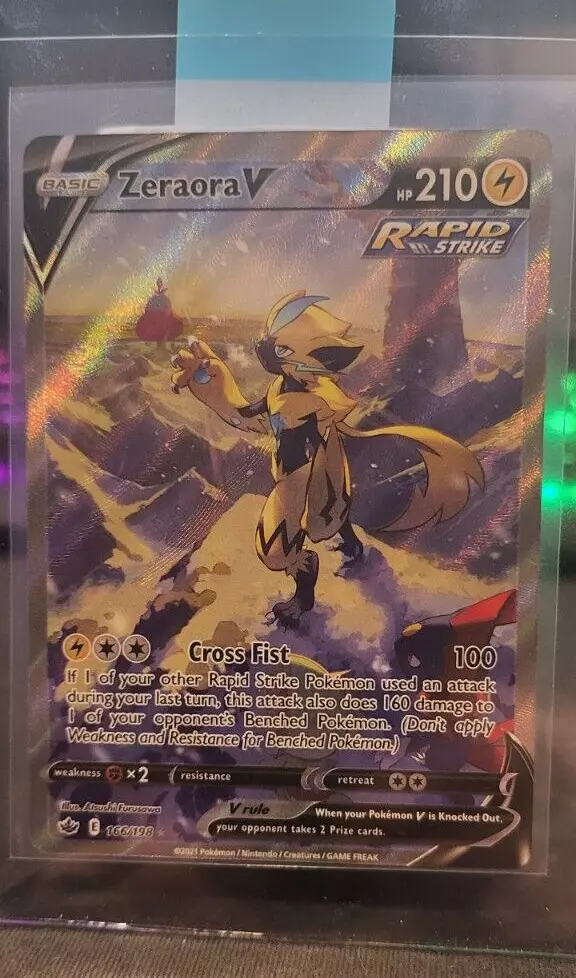 Zeraora-V (166/198), Busca de Cards