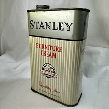 Vintage Stanley Furniture Cream Can Quart Westfield Empty