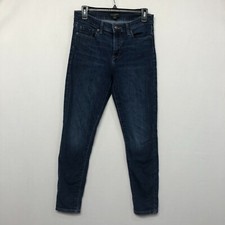 Banana Republic Women Skinny Fit Dark Wash Jeans Size 28 / 6 Blue Denim M177 -25