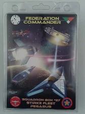 FEDERATION COMMANDER: Squadron Box 27 STRIKE FLEET PEGASUS MINIATURES [ADB 4327]