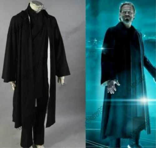 NEW Tron: Legacy Kevin Flynn Black Uniform Cosplay Costume | eBay