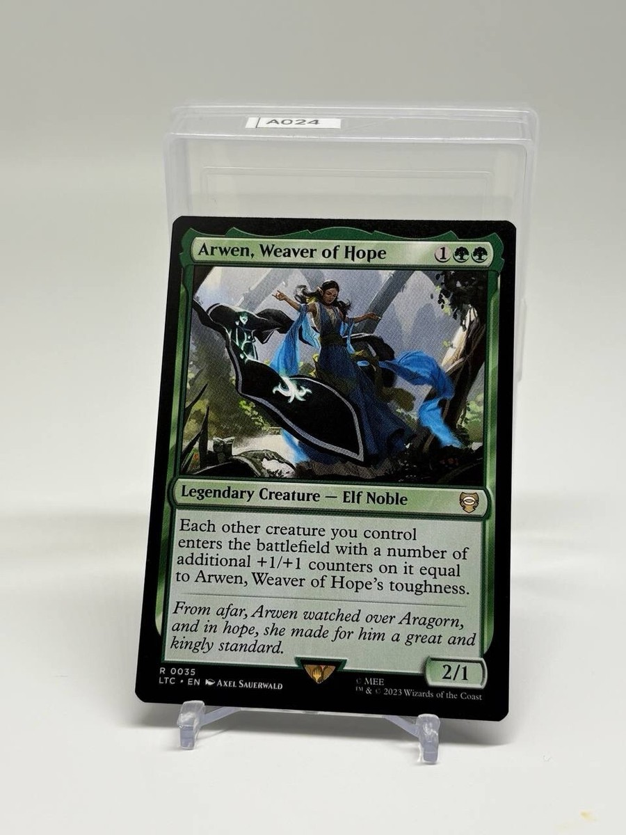 arwen mtg card Comic Style Arwen, Mortal Queen #01 Foil Tales of Middle Arwen, Mortal Queen | The