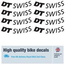 DT Swiss bike wheel decals with free bike protection (23 pack) free delivery